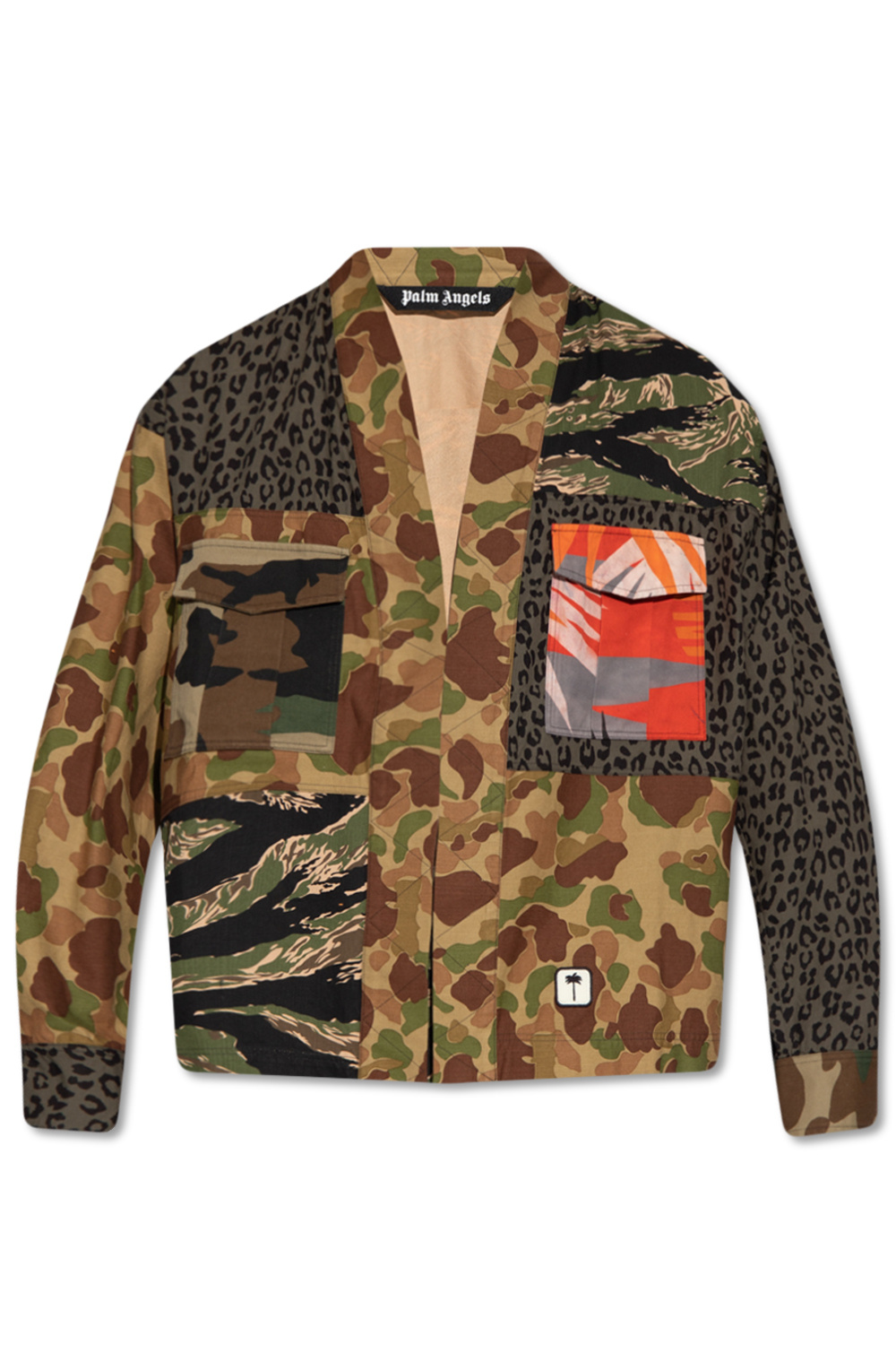 Palm angels camo on sale hoodie